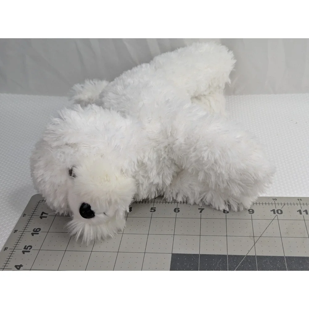 Aurora Golden Retirever Bichon White Dog Plush Puppy 2021 Stuffed Animal Toy‎